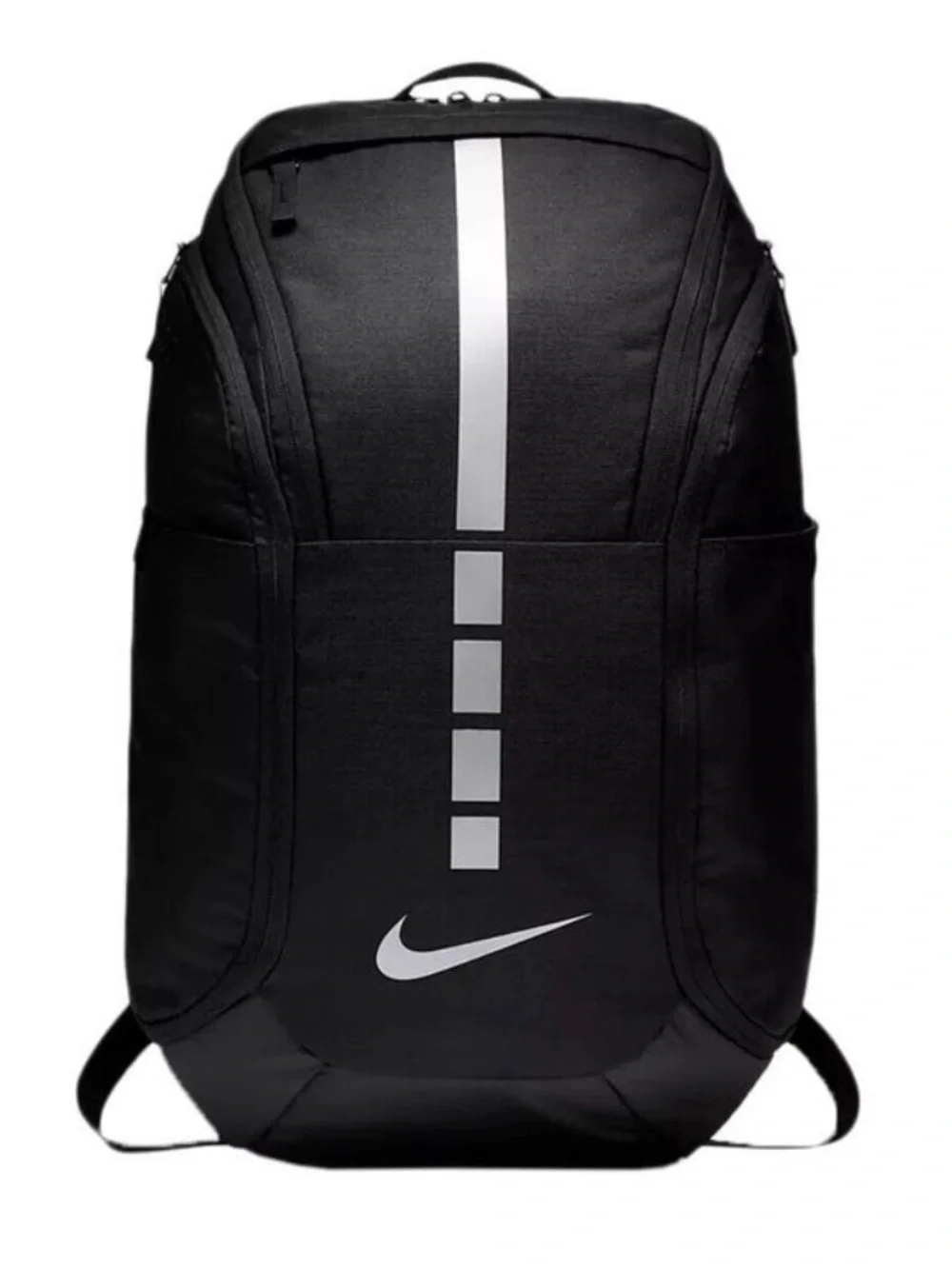 NWT NIKE HOOPS ELITE PRO BLACK METALLIC SILVER BASKETBALL BACKPACK BA5554-001 OS